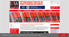 Desktop Screenshot of iaw-messe.de